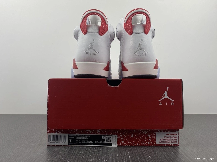 Red Oreo Air CT8529-162 Jordan 6 0125